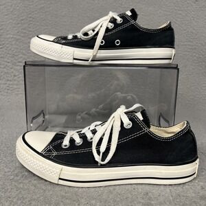 Converse Chuck Taylor All Star Sneakers Unisex Sz M5/W7 Black Low Top Shoe M9166